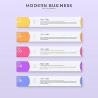 minimalist 3d infographic vector template with a steps for success. Presentation with line elements icons. Business concept design can be used for web, brochure, diagram, chart or banner layout