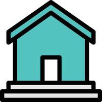 home vector illustration on a background.Premium quality symbols. vector icons for concept and graphic design.