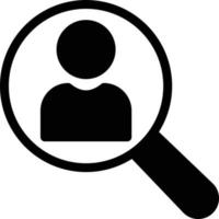 search user vector illustration on a background.Premium quality symbols. vector icons for concept and graphic design.