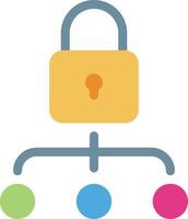 lock connection vector illustration on a background.Premium quality symbols. vector icons for concept and graphic design.
