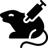 injection rat vector illustration on a background.Premium quality symbols. vector icons for concept and graphic design.