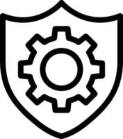 setting shield vector illustration on a background.Premium quality symbols. vector icons for concept and graphic design.