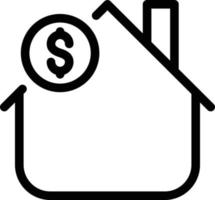 dollar house vector illustration on a background.Premium quality symbols. vector icons for concept and graphic design.