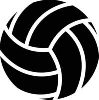 ilustración vectorial de voleibol en un fondo. símbolos de calidad premium. iconos vectoriales para concepto y diseño gráfico. vector