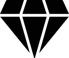 ilustración de vector de diamante en un fondo. símbolos de calidad premium. iconos vectoriales para concepto y diseño gráfico.