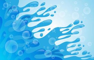 Water Splash Background vector