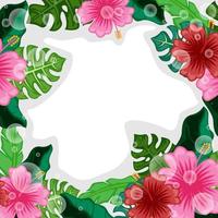 Summer Floral Background vector