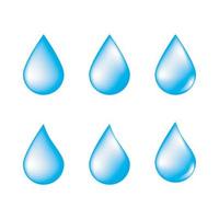 Water Drop icon vector