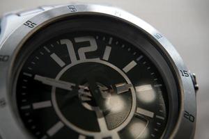 Closeup of watch for man photo
