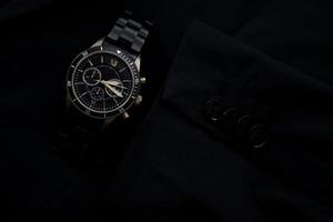 Wrist mechanical watch for man photo