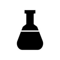 Gear with flask  icon of lab setting flask logo. laboratory icon. chemical symbol. vector eps 10. Icon of lab flask with gear. Biology  experiment  laboratory  medicine. Science concept.