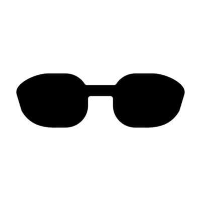 glasses icon vector