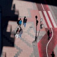 Bilbao, Vizcaya, Spain, 2022-People walking on the street photo