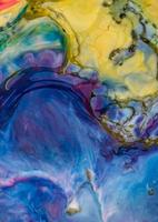 Abstract marble texture, Fluid design backgrounds. Colorful abstract painting artwork texture photo