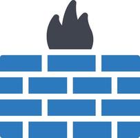 firewall vector illustration on a background.Premium quality symbols. vector icons for concept and graphic design.