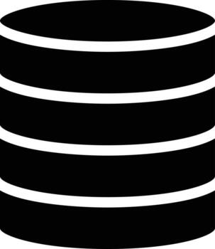 database vector illustration on a background.Premium quality symbols. vector icons for concept and graphic design.