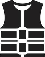 life jacket vector illustration on a background.Premium quality symbols. vector icons for concept and graphic design.