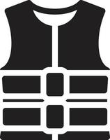 life jacket vector illustration on a background.Premium quality symbols. vector icons for concept and graphic design.