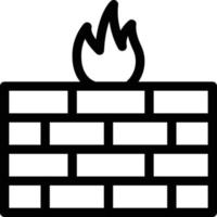 firewall vector illustration on a background.Premium quality symbols. vector icons for concept and graphic design.