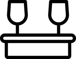 wine glass vector illustration on a background.Premium quality symbols. vector icons for concept and graphic design.