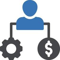 account setting vector illustration on a background.Premium quality symbols. vector icons for concept and graphic design.