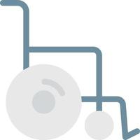 ilustración de vector de silla de ruedas en un fondo. símbolos de calidad premium. iconos vectoriales para concepto y diseño gráfico.