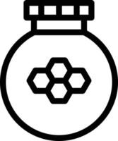 honey vector illustration on a background.Premium quality symbols. vector icons for concept and graphic design.