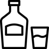 ilustración de vector de alcohol en un fondo. símbolos de calidad premium. iconos vectoriales para concepto y diseño gráfico.