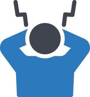 tension vector illustration on a background.Premium quality symbols. vector icons for concept and graphic design.
