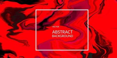 Abstract  marble texture  Fluid design  background red color vector