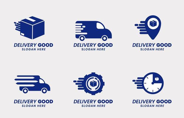 Free shipping delivery service logo badge 2423038 Vector Art at Vecteezy