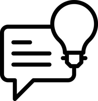 message idea vector illustration on a background.Premium quality symbols.vector icons for concept and graphic design.