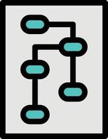 flowchart vector illustration on a background.Premium quality symbols.vector icons for concept and graphic design.