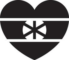 heart vector illustration on a background.Premium quality symbols.vector icons for concept and graphic design.