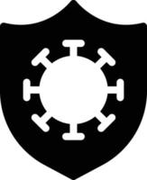 shield corona virus vector illustration on a background.Premium quality symbols.vector icons for concept and graphic design.