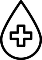 medical drop vector illustration on a background.Premium quality symbols.vector icons for concept and graphic design.