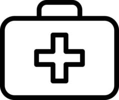 medical kit vector illustration on a background.Premium quality symbols.vector icons for concept and graphic design.