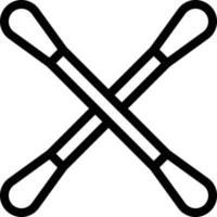 buds sticks vector illustration on a background.Premium quality symbols.vector icons for concept and graphic design.