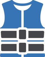 life jacket vector illustration on a background.Premium quality symbols. vector icons for concept and graphic design.