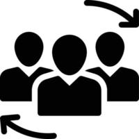 staff exchange vector illustration on a background.Premium quality symbols. vector icons for concept and graphic design.