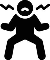 ferocious angry vector illustration on a background.Premium quality symbols. vector icons for concept and graphic design.
