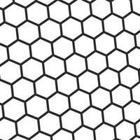 Honeycomb bee vector abstract technology background