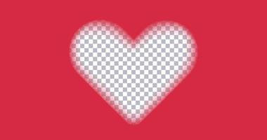 Heart frame horizontal orientation vector