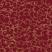 Tibetan sky pattern elegant line style vector