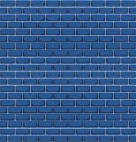Subway tile seamless textures cyan color vector
