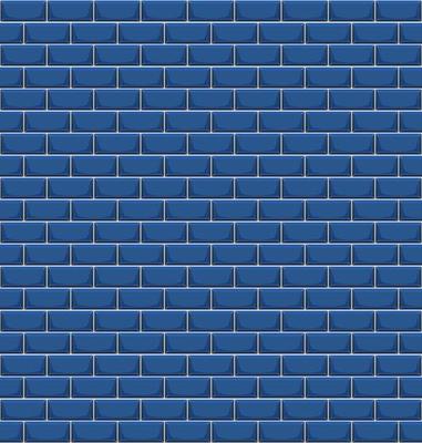 Subway tile seamless textures cyan color