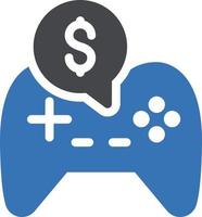 game dollar vector illustration on a background.Premium quality symbols.vector icons for concept and graphic design.