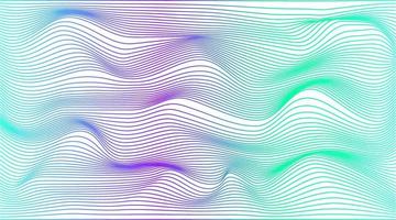 estilo de línea de degradado de fondo de vector abstracto