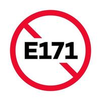 E 171 round prohibitory sign vector