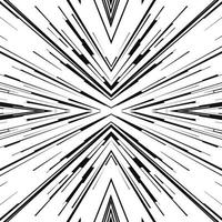 Comic book speed lines isolated on white background